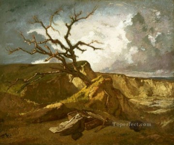トーマス・クチュール Painting - 海の近くの風景 画家 トマ・クチュール